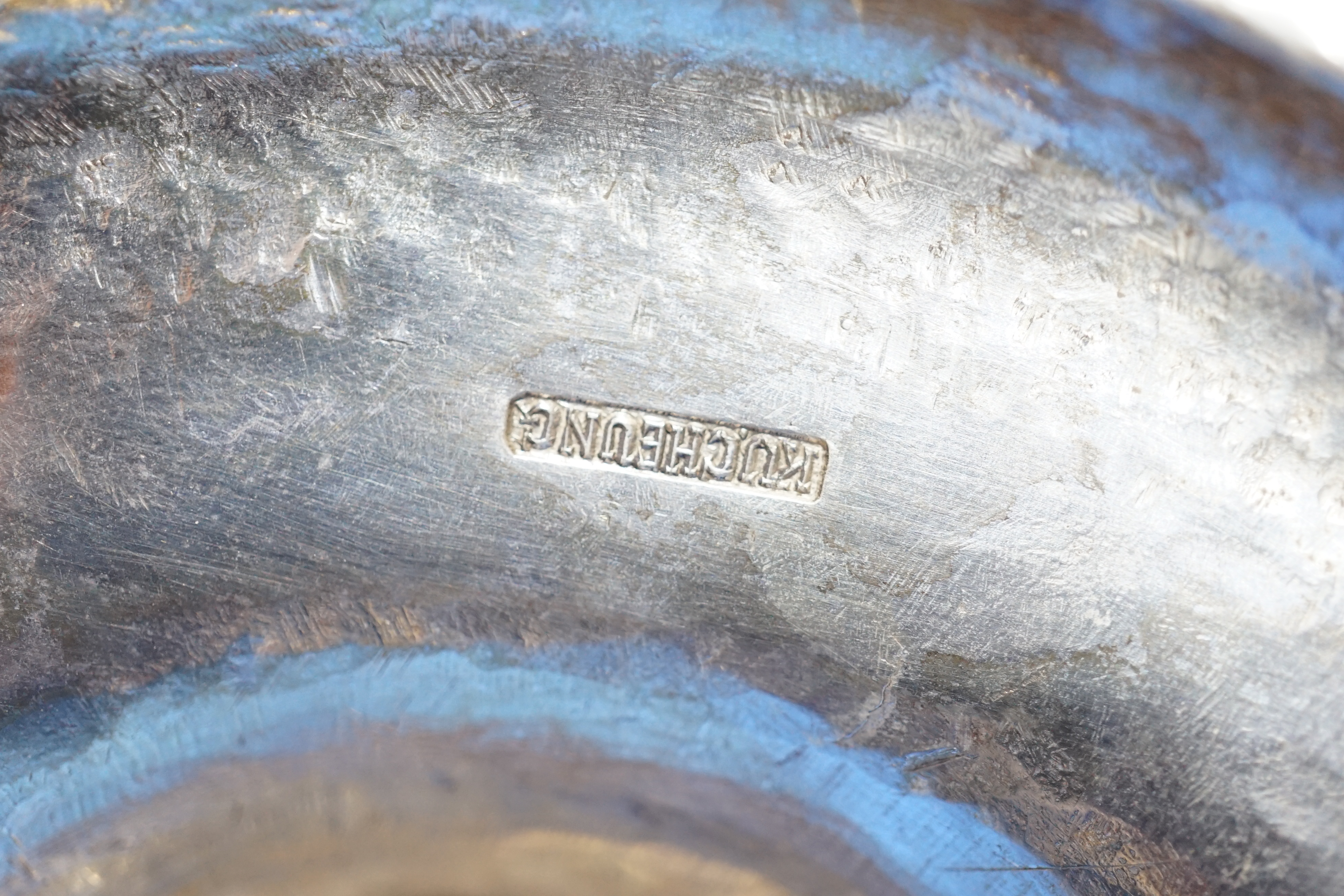 A pair of early George III silver oval meat dishes, by Sebastian & James Crespell